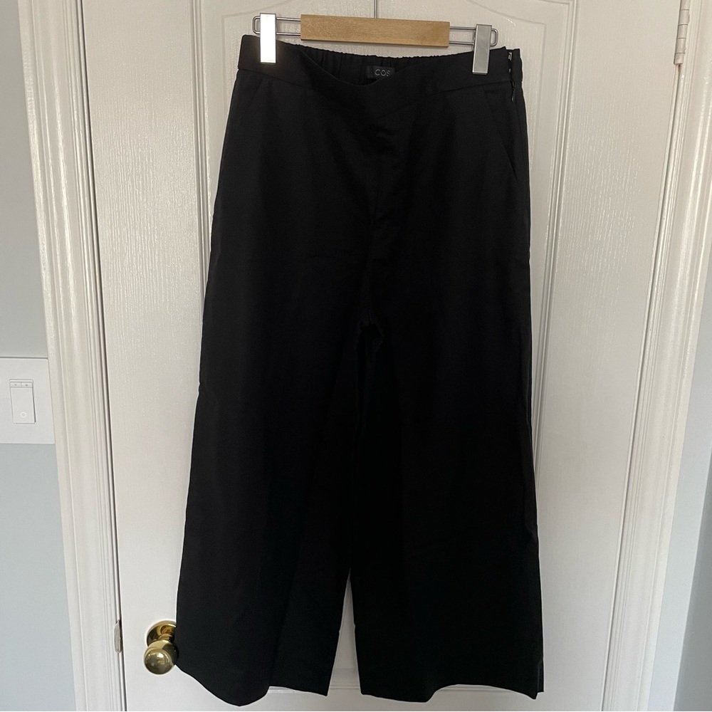 COS Wide Leg Pants in Black